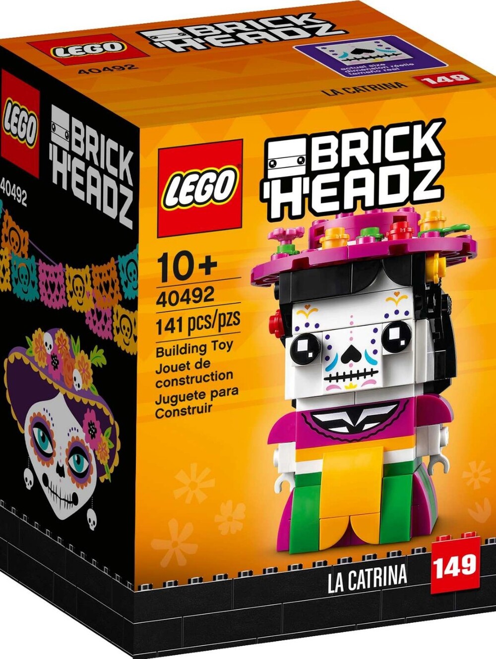 New Lego Brick Headz La Catrina 40492 Day Of The Dead - Picture 3 of 10